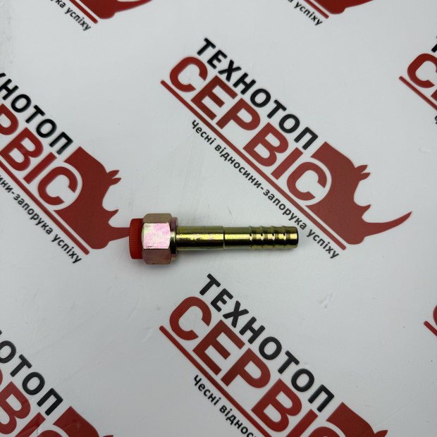 Фітинг прямий №8 діаметр 10мм (AiSten), 120475AS