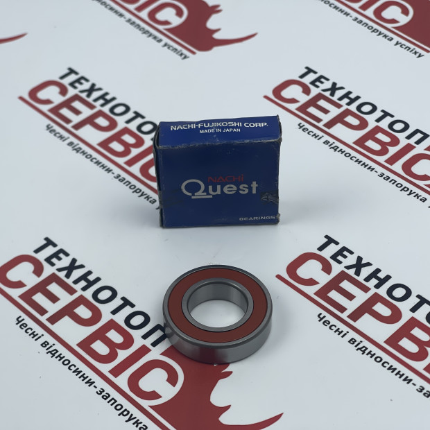 Підшипник однорядний кульковий 6005-2NSE9 NACHI, F04010135, JD30543