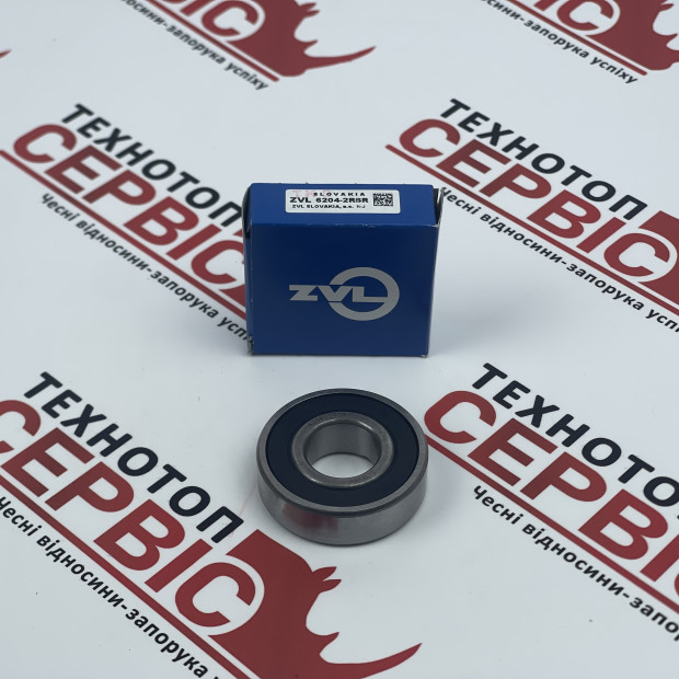 Підшипник 6204-2RSR ZVL, AZ20825, F04010164