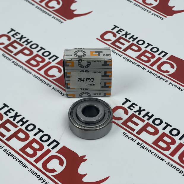 Підшипник однорядний кульковий 204 PY3 CT AGRI