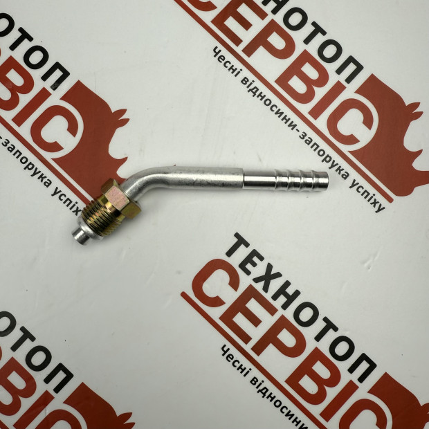 Фітинг алюмінієвий 45 №6 діаметр 8мм зовнішня різьба (AiSten), 120053AS