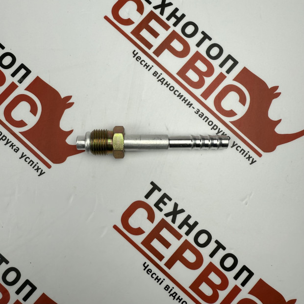 Фітинг алюмінієвий прямий №6 діаметр 8мм зовнішня різьба (AiSten), 120052AS