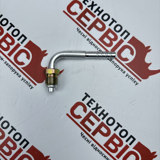 Фітинг алюмінієвий 90 №6 діаметр 8мм зовнішня різьба (AiSten), AS.120.054