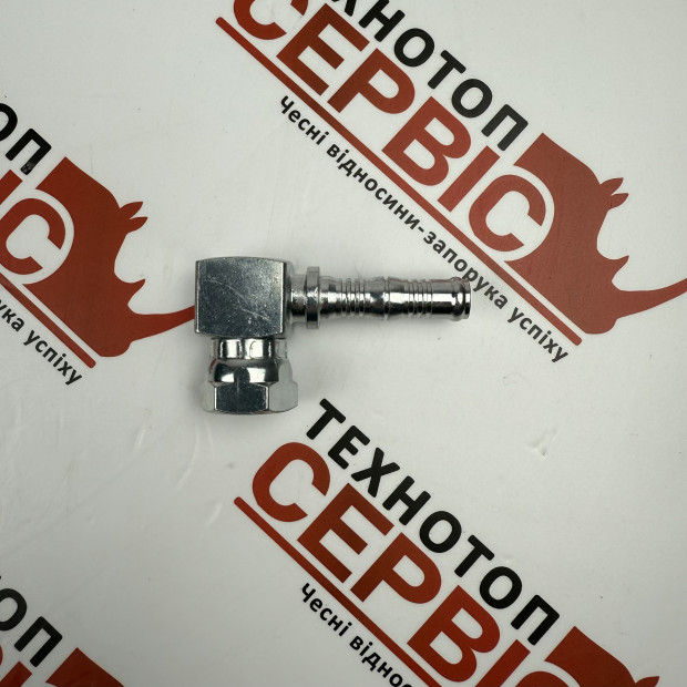 Фітинг дахового конденсора 90 №8 діаметр 10мм різьба 3/4-16 під кліпси (AiSten), 1202241AS