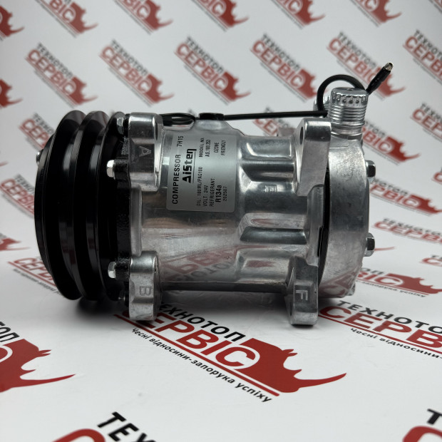 Компресор кондиціонера 7H15 24V Дон Палессе (AiSten), S6627, 01-001100-00