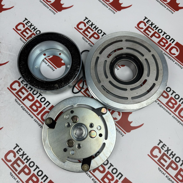 Муфта в зборі компресора кондиціонера SD5H14 A2 152мм 12V під шпонку (AC Parts),111-09769