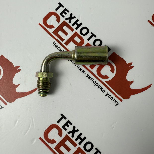 Фітинг 90 №6 діаметр 8мм зовнішня різьба зі стаканом (AC Parts), 120.0049