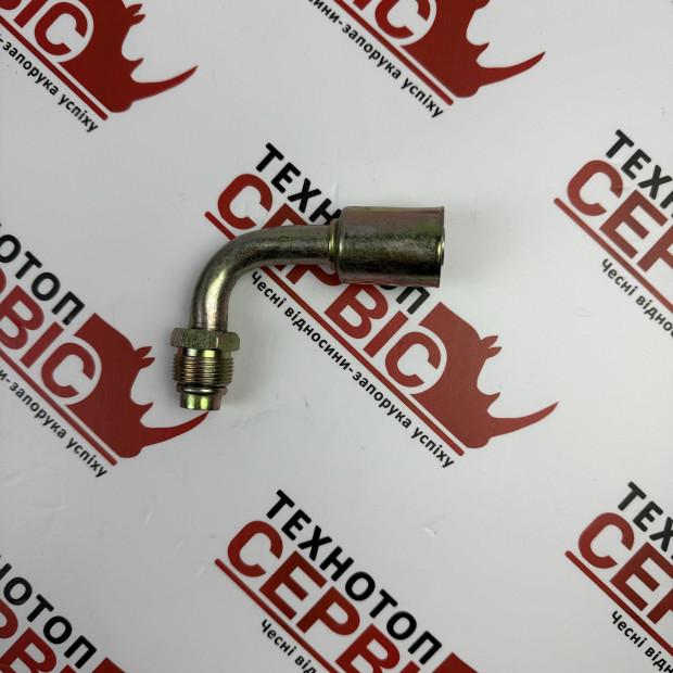 Фітинг 90 №10 діаметр 13мм зовнішня різьба зі стаканом (AC Parts), 120.0050