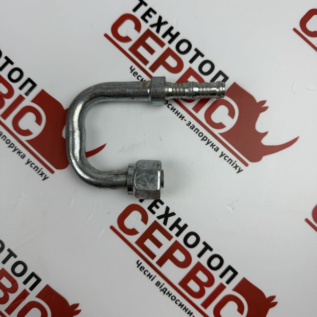 Фітинг П-подібний №8 діаметр 10мм під кліпси (Burgaflex), 120.0058