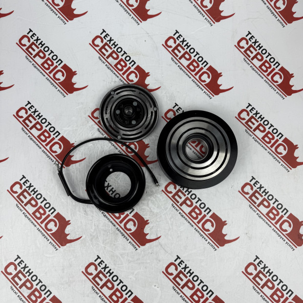 Муфта у зборі компресора кондиціонера 7H15 24V Дон Палессе під шпонку (AiSten), 1061027AS