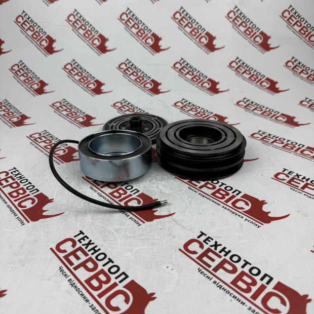 Муфта у зборі компресора кондиціонера 5H14 24V Дон Палессе під шпонку (AiSten), 1062451AS