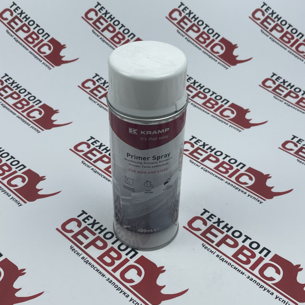 Грунтовка біла аерозоль KRAMP 400мл,  222204KR