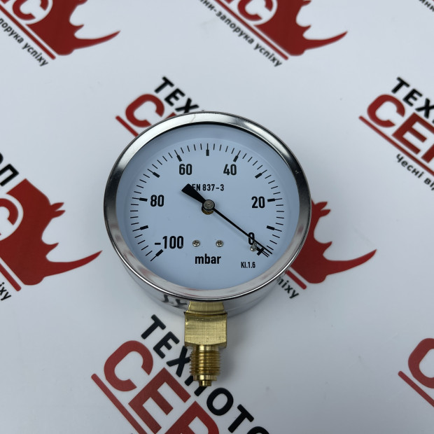 Вакуумметр 0-100 MBAR Gaspardo FP, F03151288